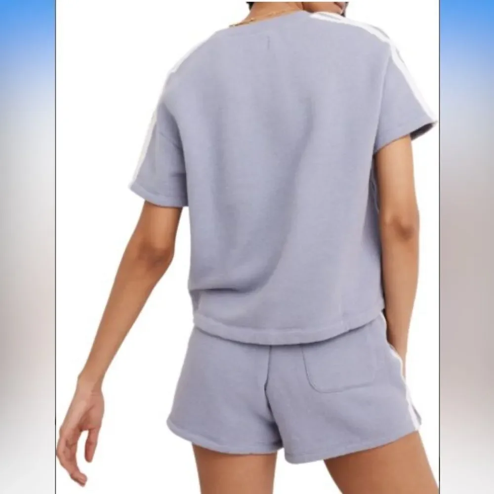 Madewell Sweatshirt Tee Violet color